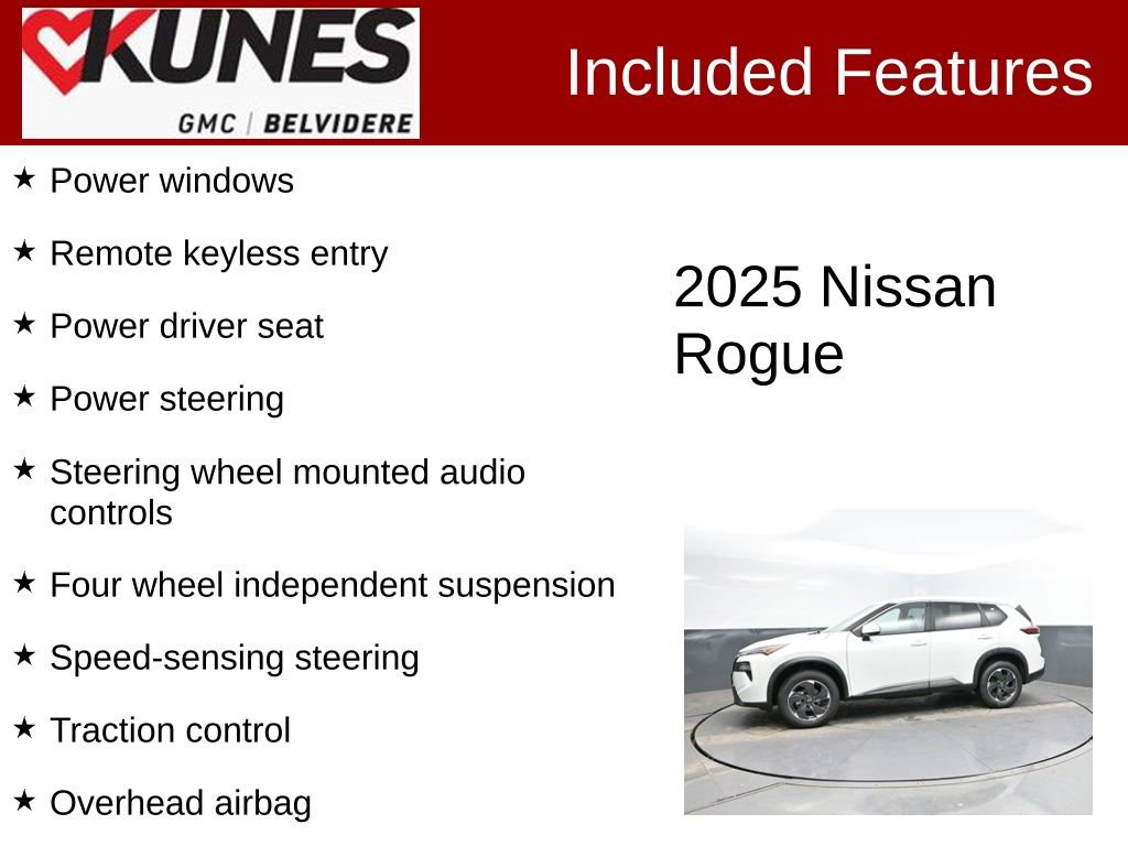 Used 2025 Nissan Rogue SV AWD/4WD image 2