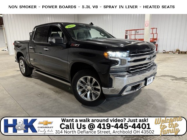 Used 2021 Chevrolet Silverado 1500 LTZ w/ Z71 Off-Road Package image 1