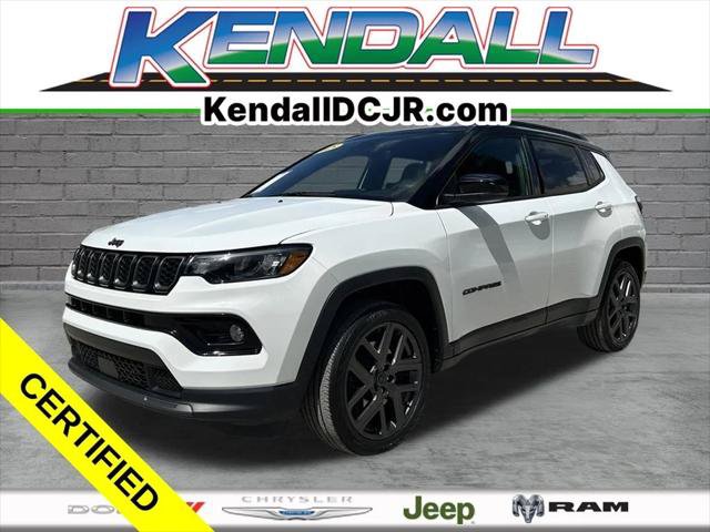 Certified 2025 Jeep Compass Limited w/ Sun & Sound Group