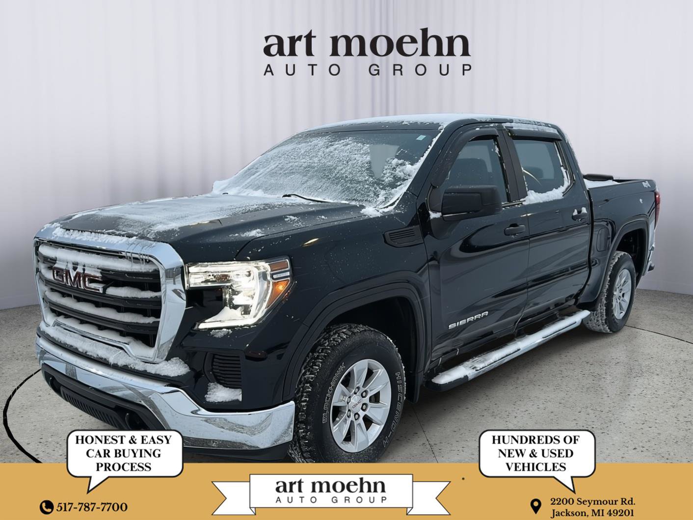 Used 2019 GMC Sierra 1500 4WD CREW CAB 147