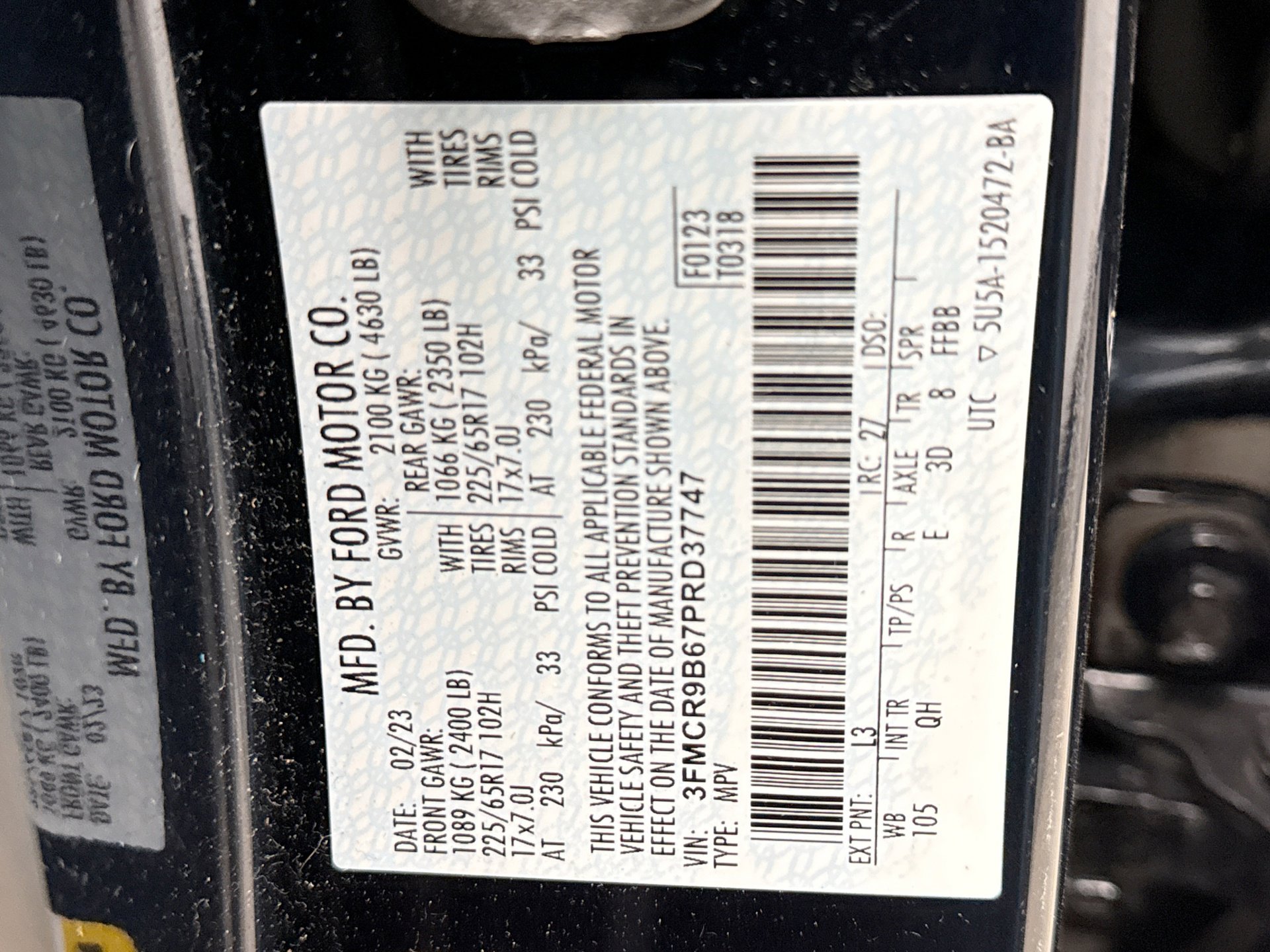 Used 2023 Ford Bronco Sport Big Bend w/ Convenience Package image 11