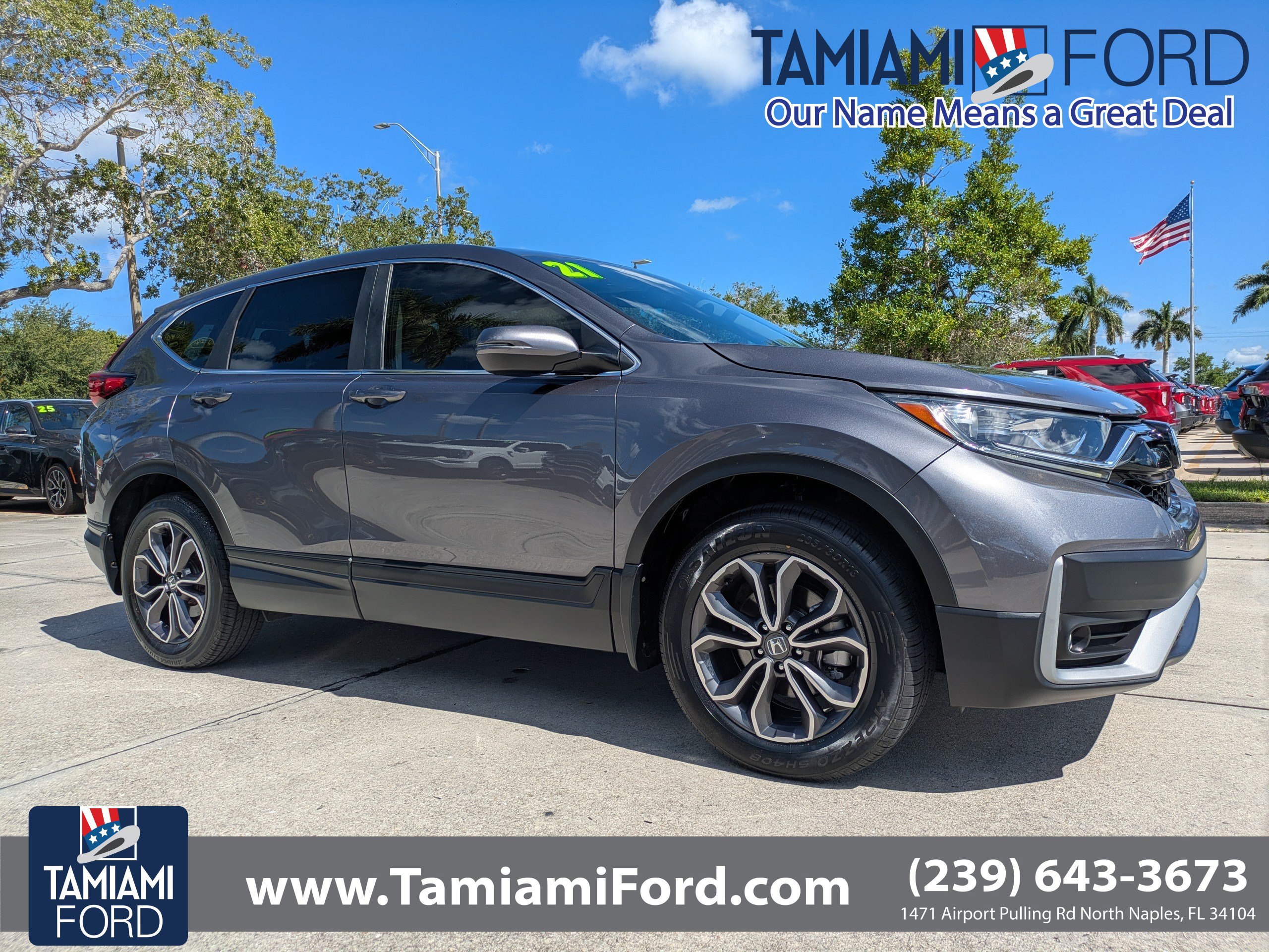 Used 2021 Honda CR-V EX
