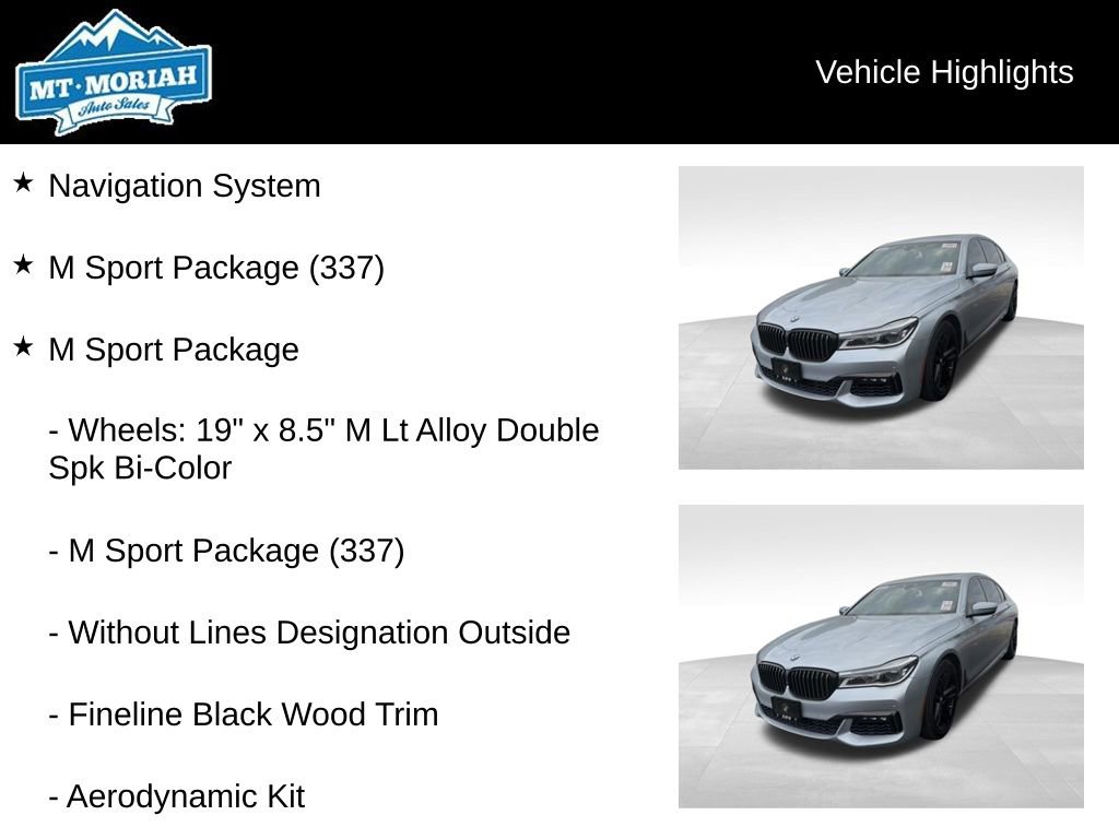 Used 2018 BMW 750i w/ M Sport Package image 4