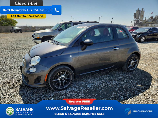 Used 2019 FIAT 500 Pop FWD image 1
