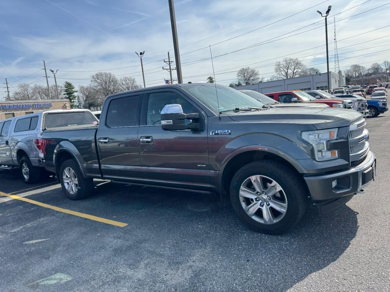 Used 2017 Ford F150 Platinum w/ Max Trailer Tow Package AWD/4WD image 10