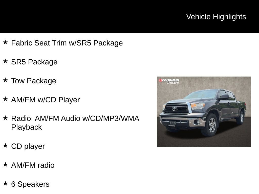 Used 2012 Toyota Tundra 4x4 CrewMax w/ SR5 Pkg video 2