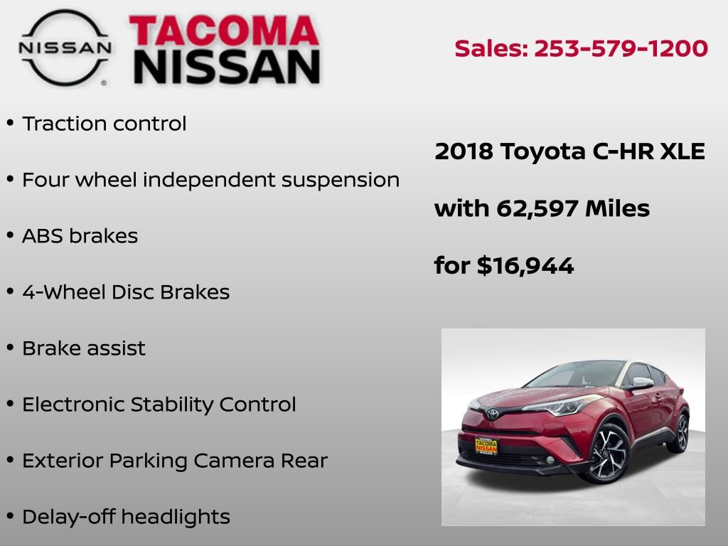 Used 2018 Toyota C-HR XLE image 12