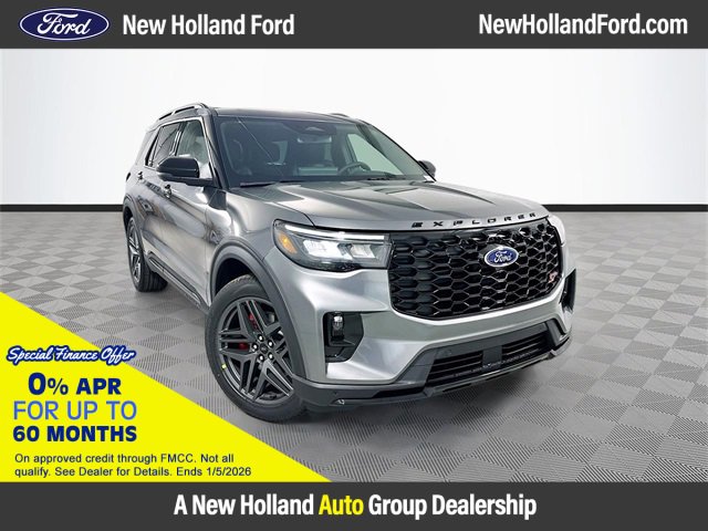 New 2025 Ford Explorer ST w/ Sun And Sound Package