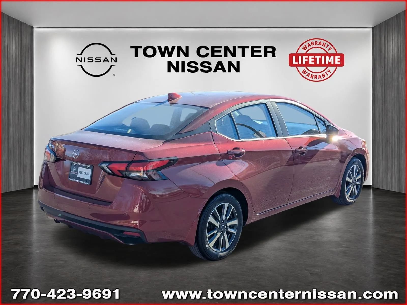 New 2025 Nissan Versa SV w/ Trunk Package FWD image 8