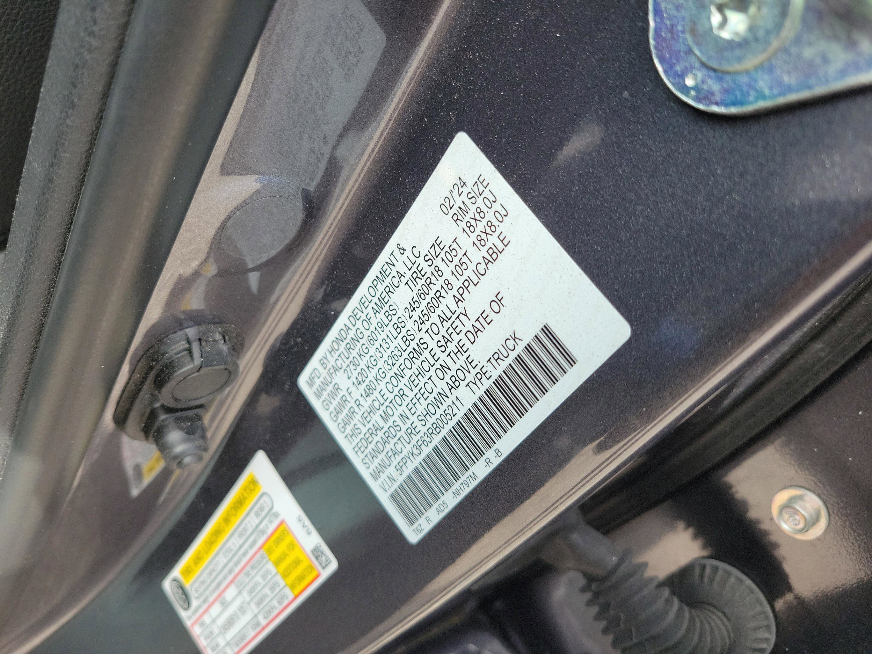 Used 2024 Honda Ridgeline TrailSport image 35