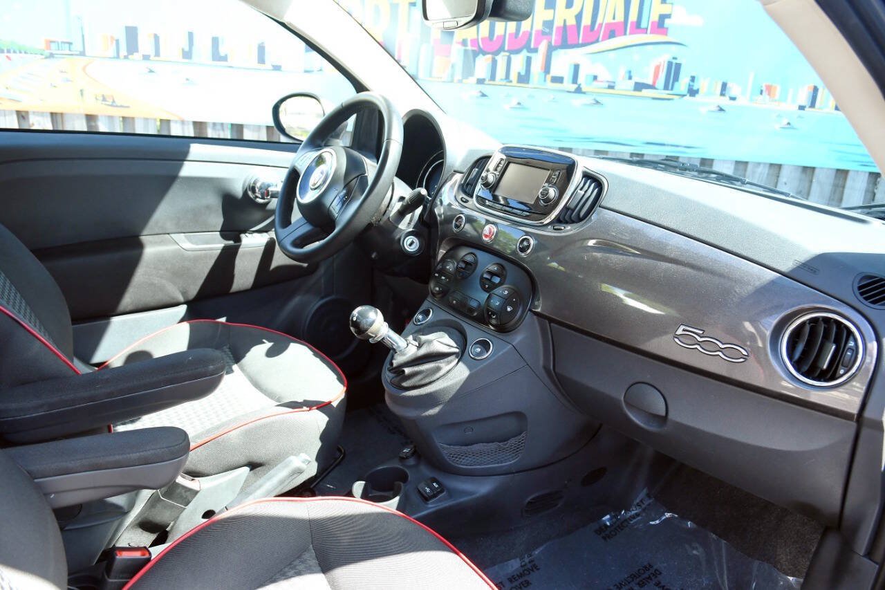 Used 2017 FIAT 500 Pop w/ Sport Appearance Package FWD image 37