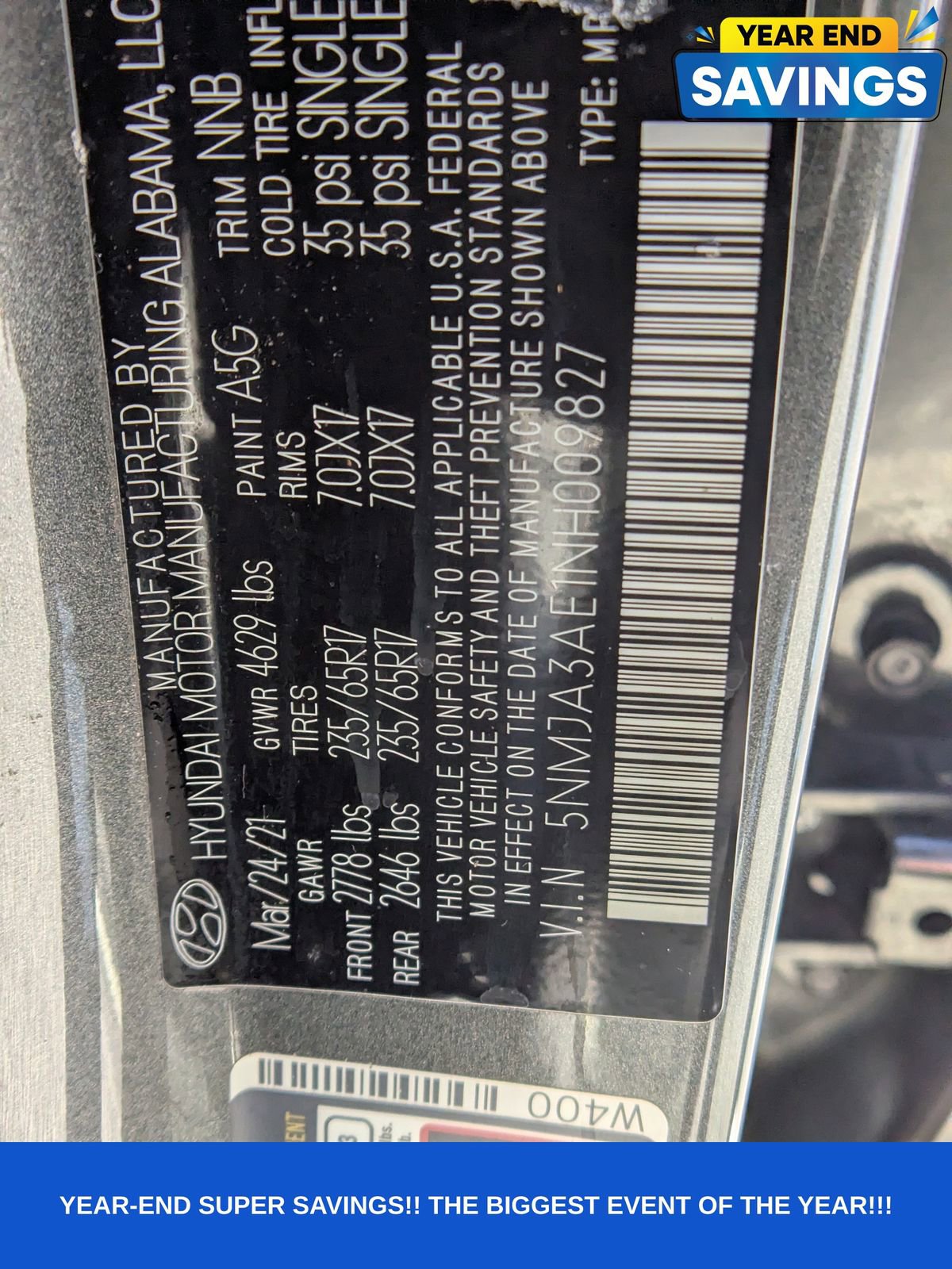 Used 2022 Hyundai Tucson SE image 23