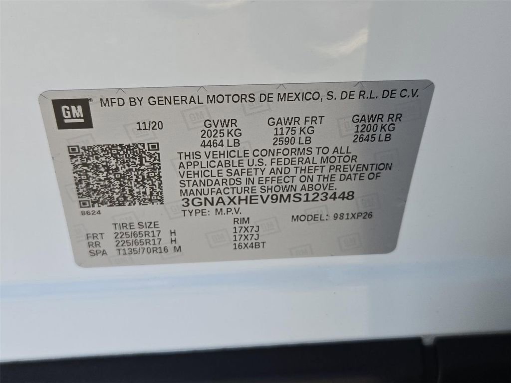 Used 2021 Chevrolet Equinox LS w/ LS Convenience Package FWD image 25