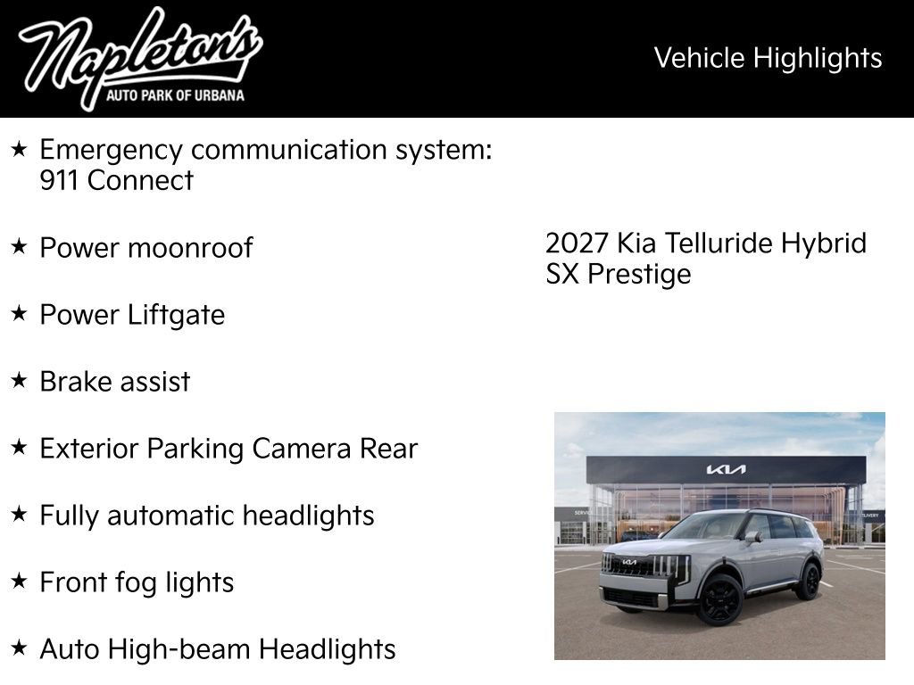 New 2027 Kia Telluride X-Line SX Prestige image 16