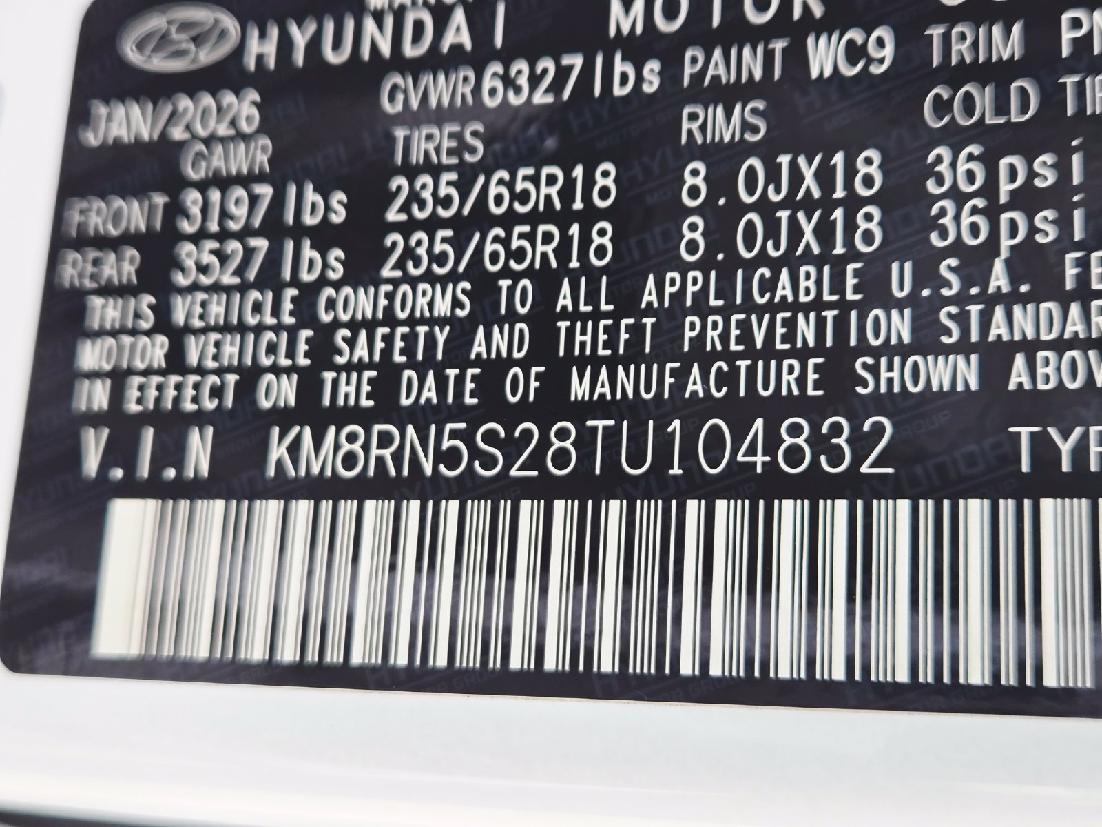 New 2026 Hyundai Palisade SEL FWD image 21