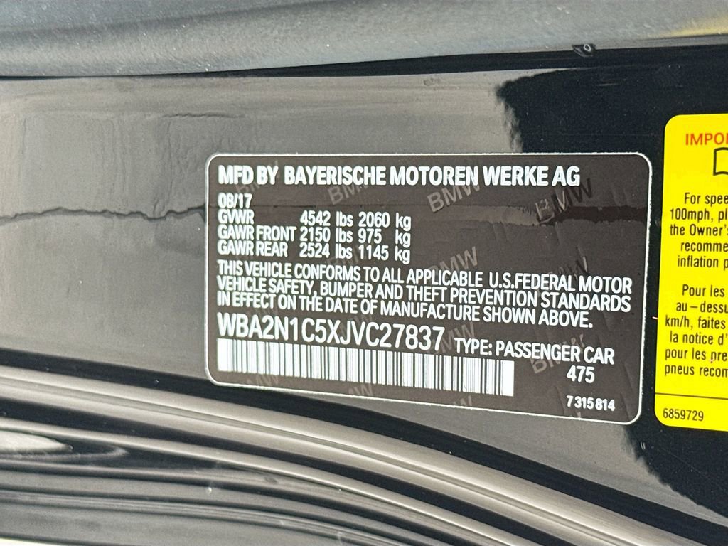 Used 2018 BMW M240i Convertible image 37