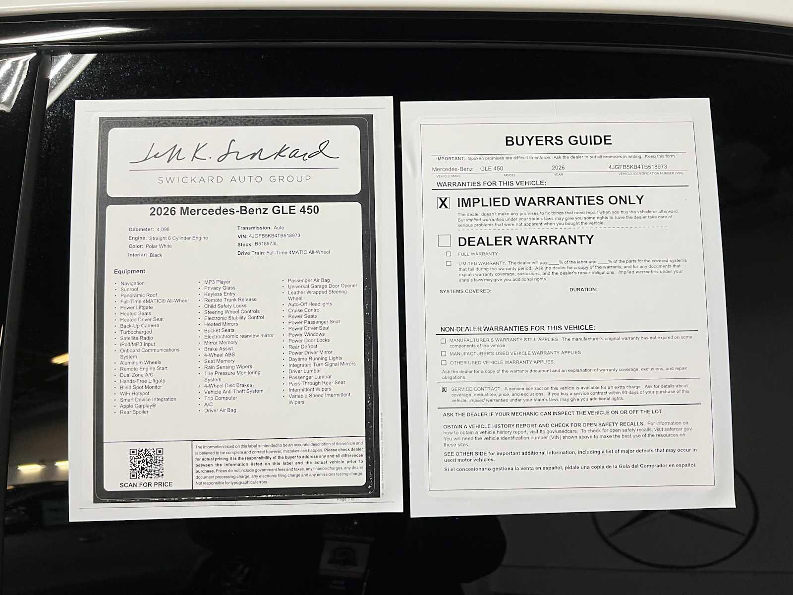 Certified 2026 Mercedes-Benz GLE 450 4MATIC image 45