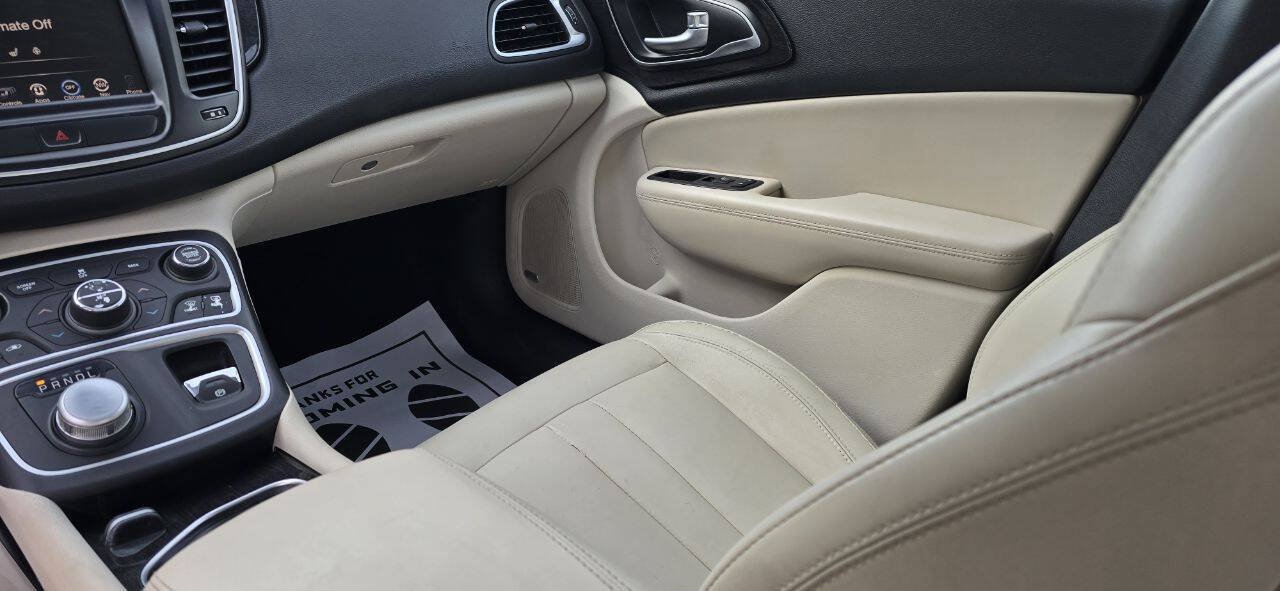 Used 2016 Chrysler 200 C w/ Navigation & Sound Group I FWD image 20