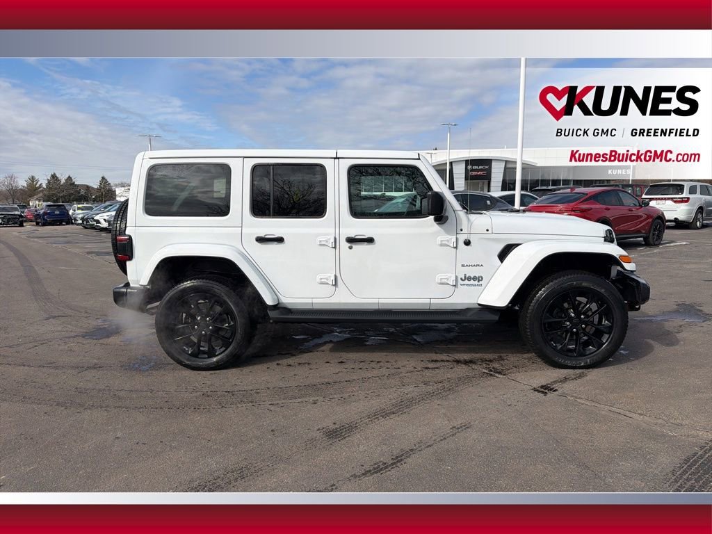 Used 2021 Jeep Wrangler Unlimited Sahara w/ Cold Weather Group image 4