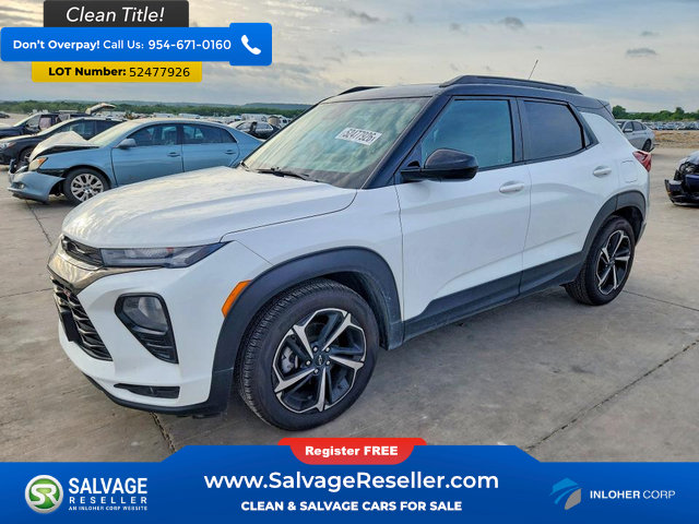 Used 2022 Chevrolet TrailBlazer RS w/ Sun and Liftgate Package