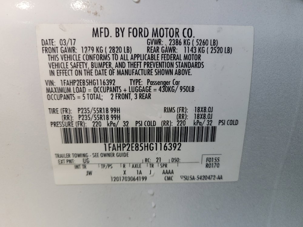 Used 2017 Ford Taurus SEL image 33