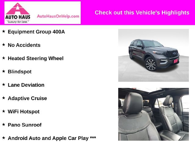 Used 2020 Ford Explorer ST AWD/4WD image 3