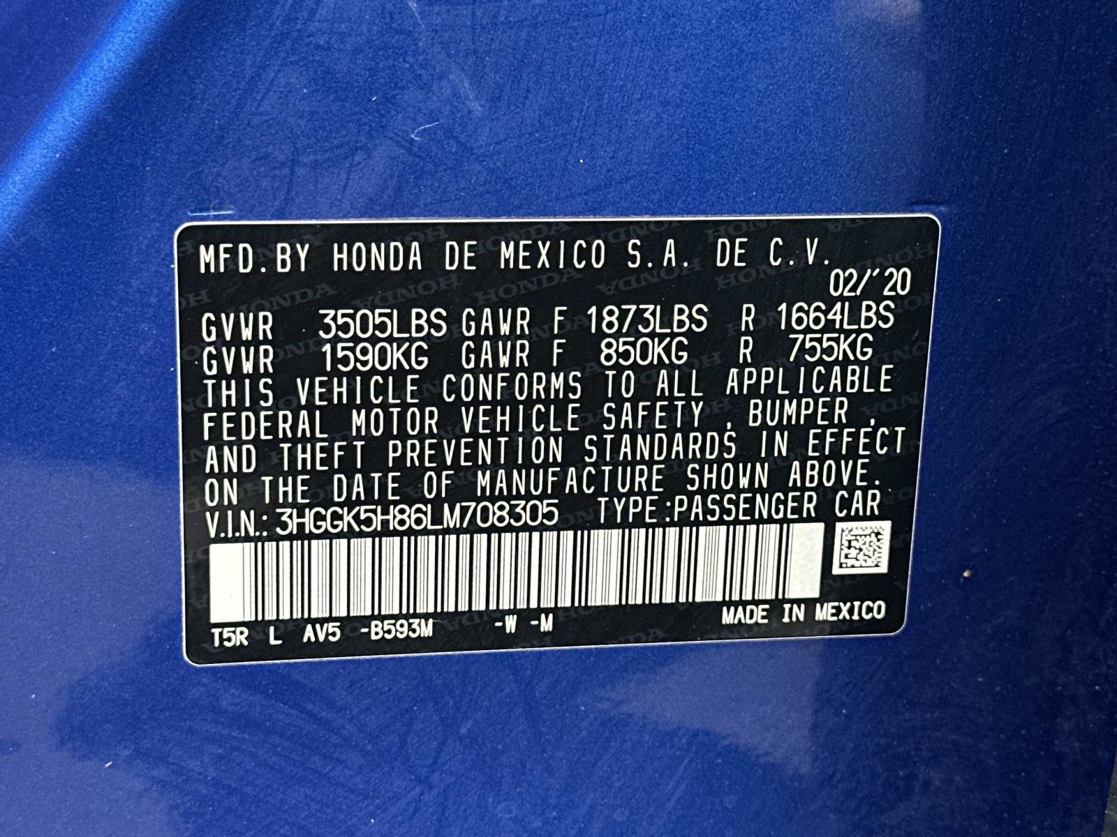 Used 2020 Honda Fit EX image 31