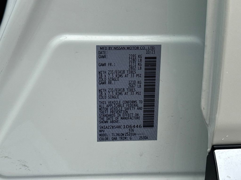 Used 2024 Nissan Murano SV image 28