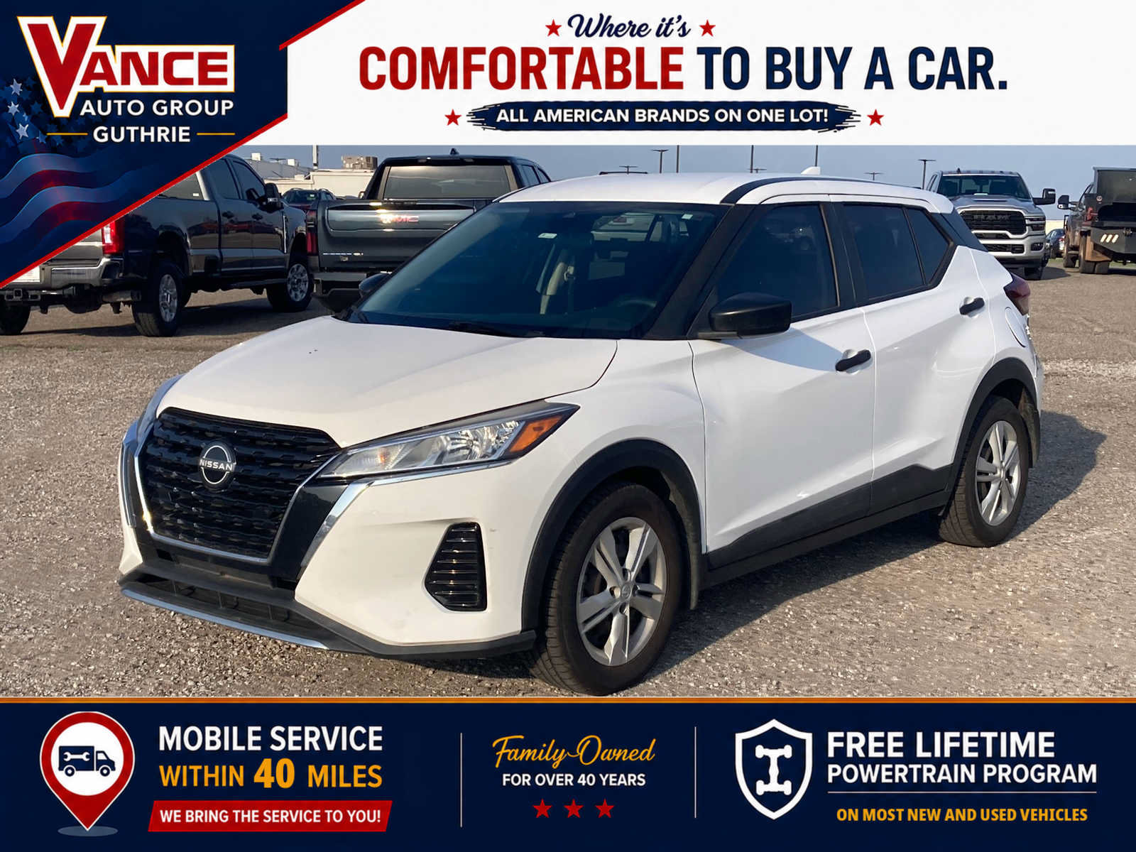 Used 2022 Nissan Kicks S FWD image 1