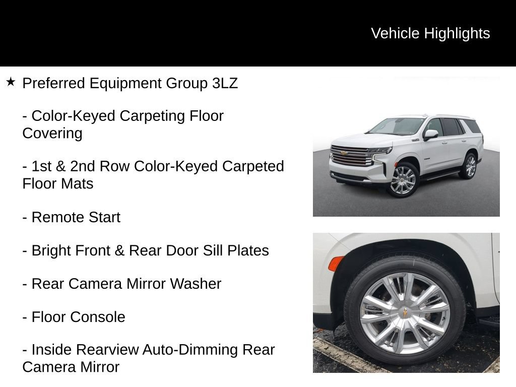 Used 2023 Chevrolet Tahoe High Country AWD/4WD image 13