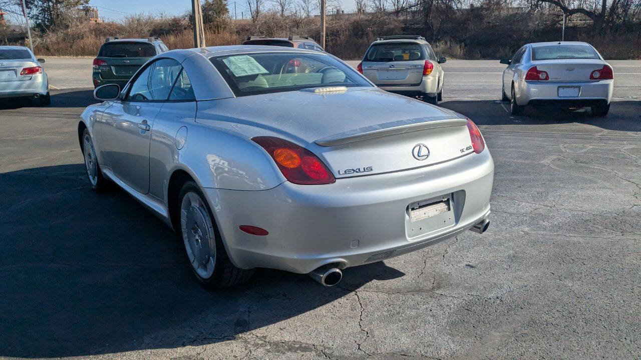 Used 2005 Lexus SC 430 Convertible image 8