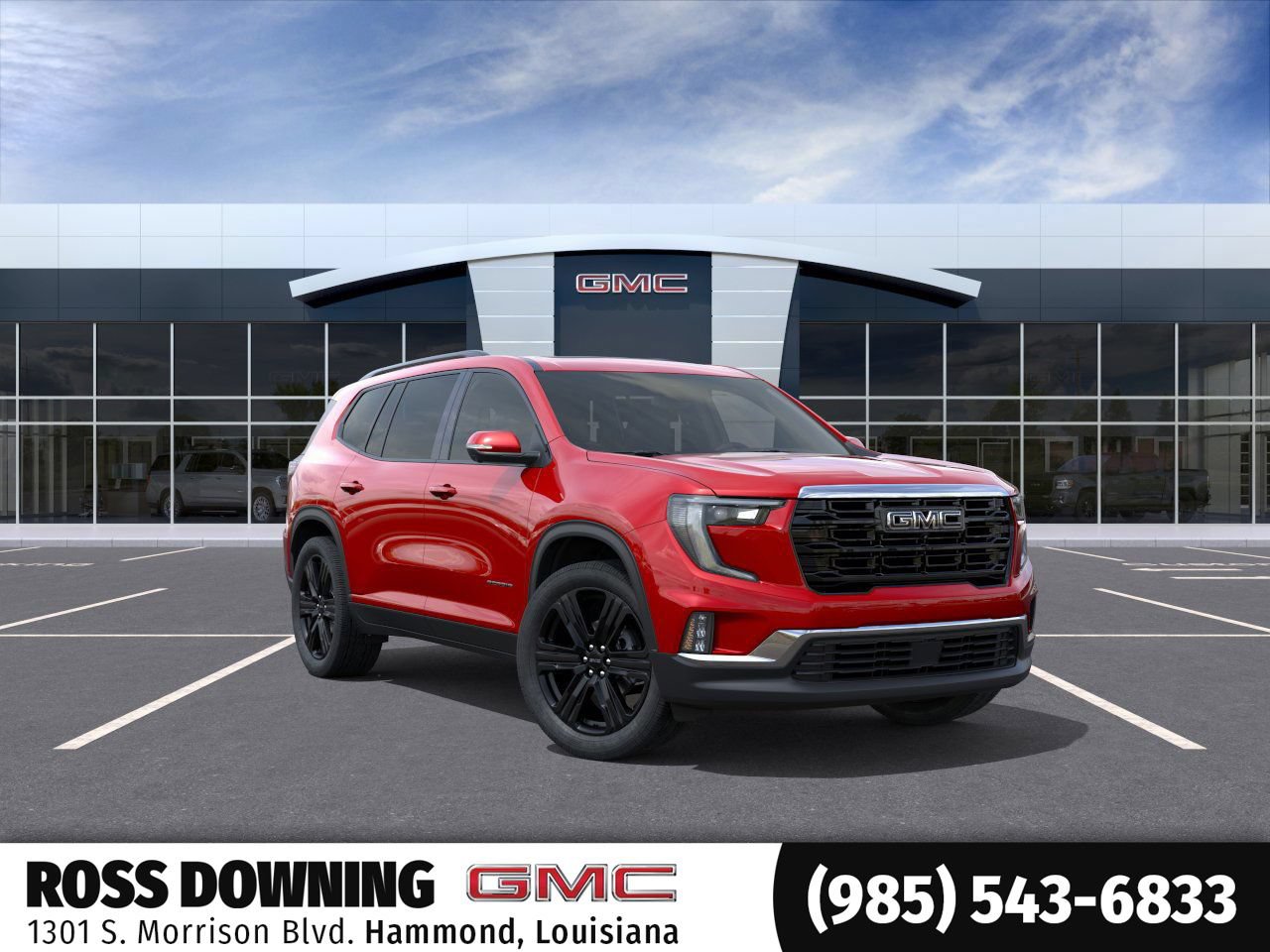New 2026 GMC Acadia Elevation w/ Black Edition