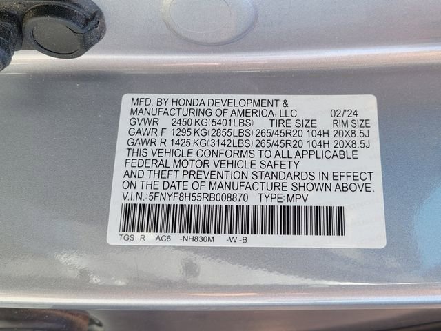 Used 2024 Honda Passport EX-L image 15