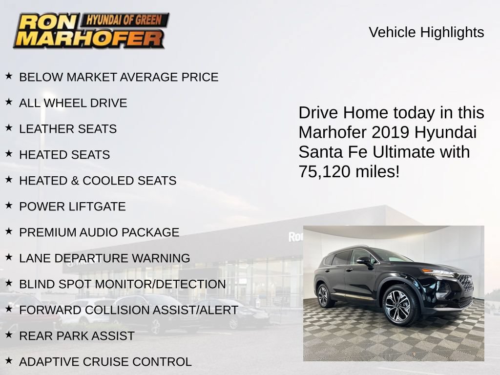 Used 2019 Hyundai Santa Fe AWD image 15