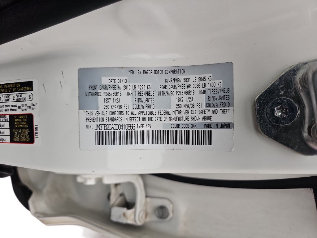 Used 2013 MAZDA CX-9 Touring FWD image 33