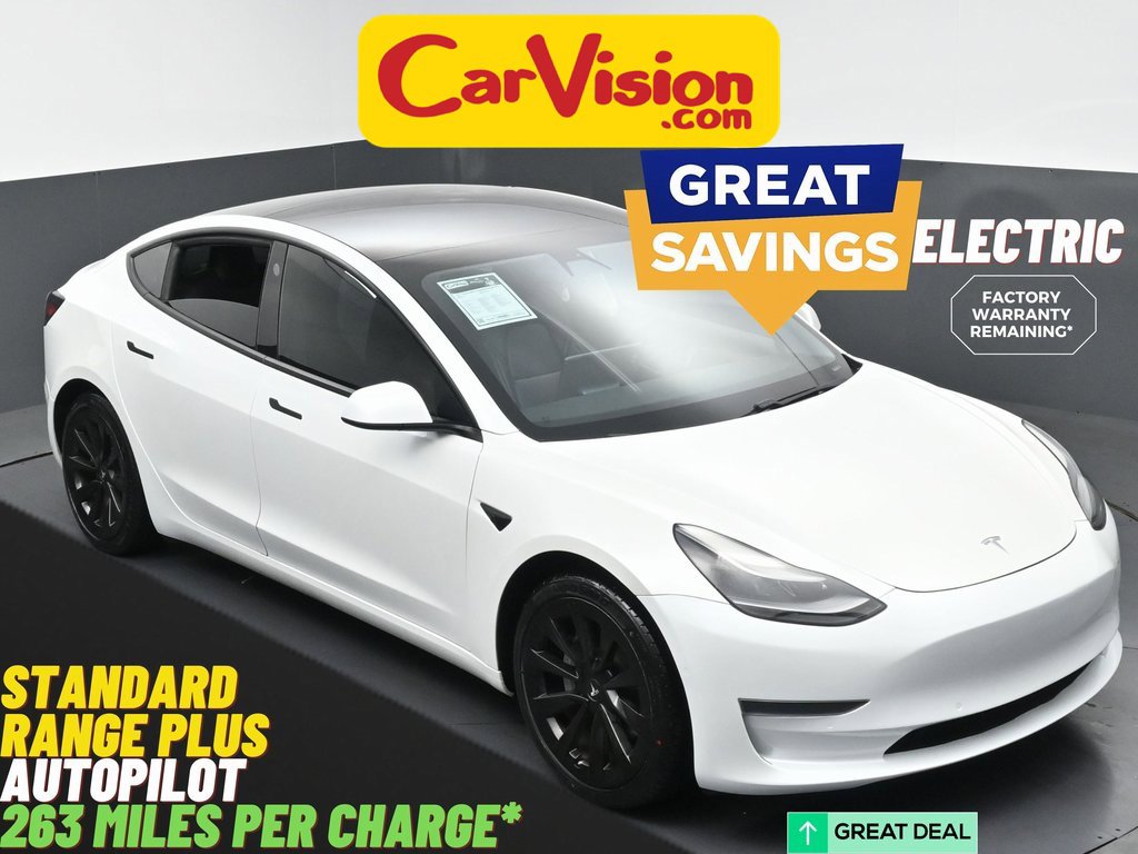 Used 2021 Tesla Model 3 Standard Range Plus