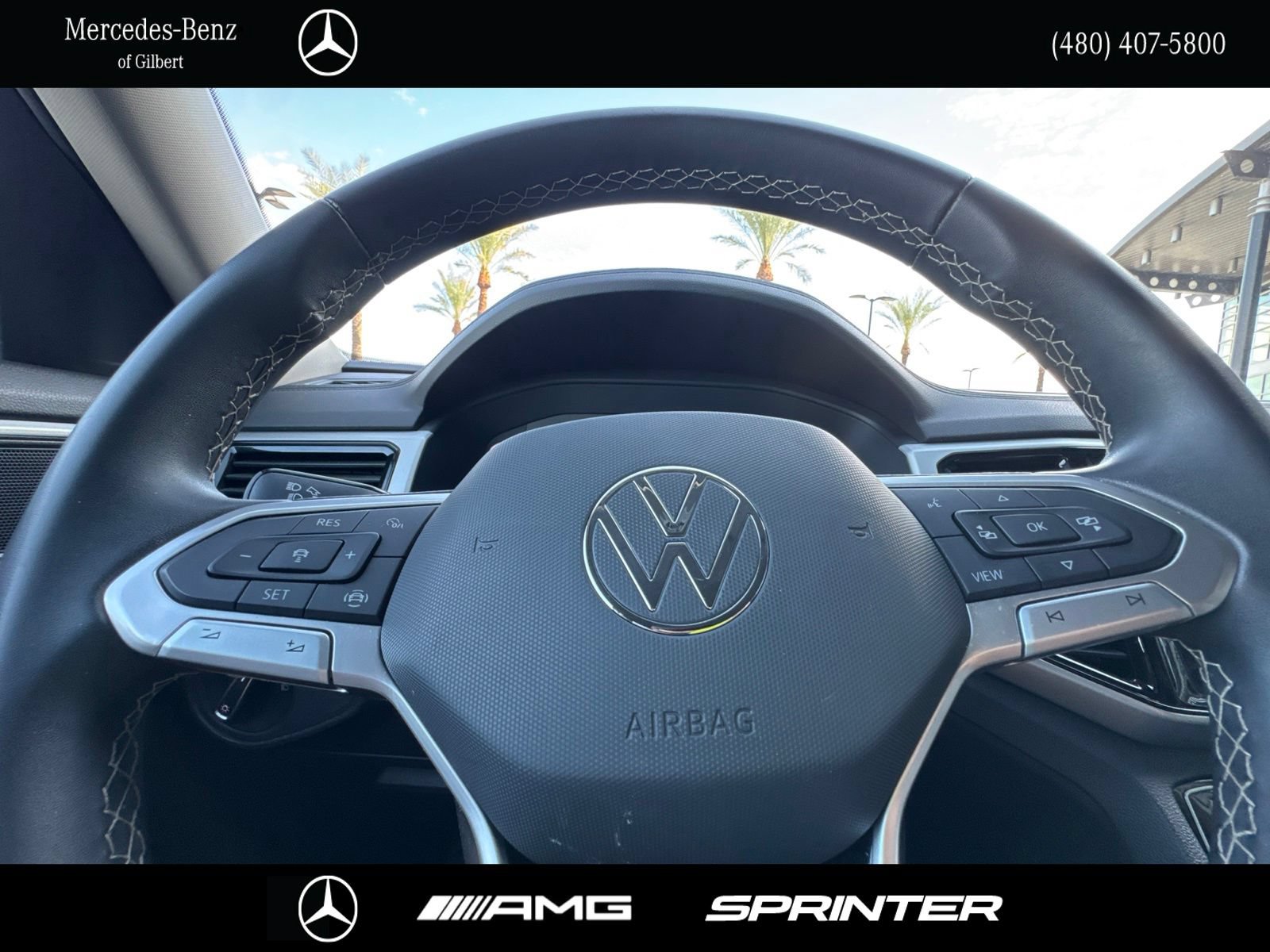 Used 2023 Volkswagen Atlas SE w/ Black Wheel Package FWD image 32