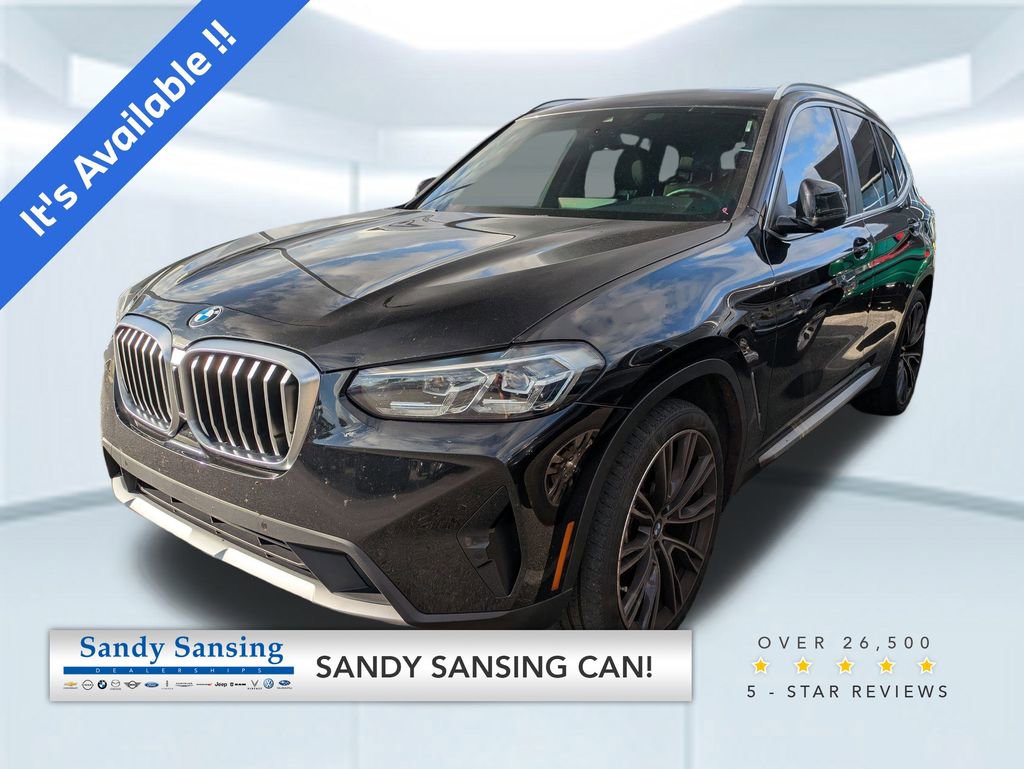 Used 2022 BMW X3 sDrive30i w/ Premium Package 2