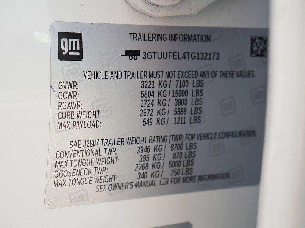 Used 2026 GMC Sierra 1500 AT4X AWD/4WD image 90