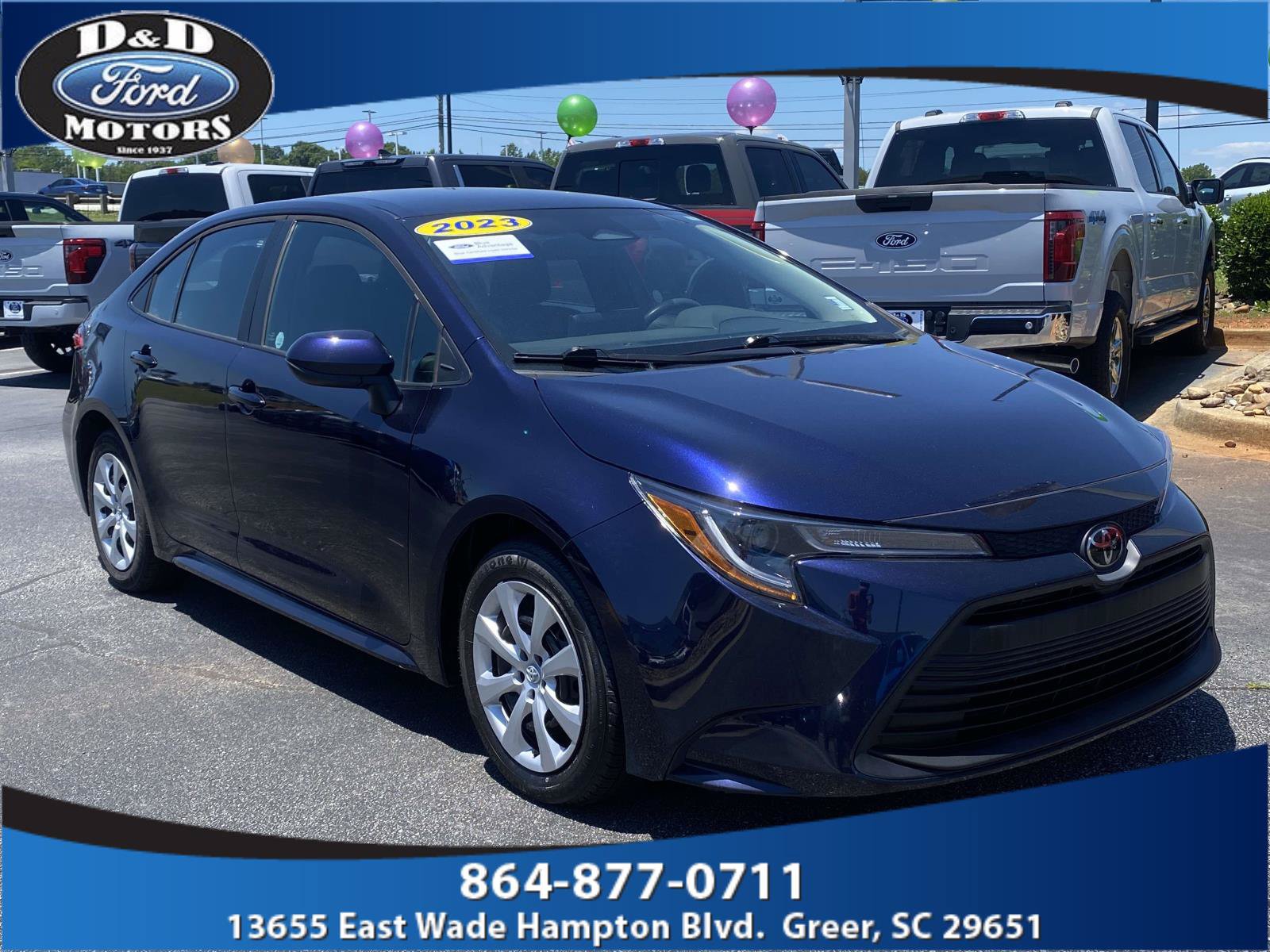 Used 2023 Toyota Corolla LE FWD video 1
