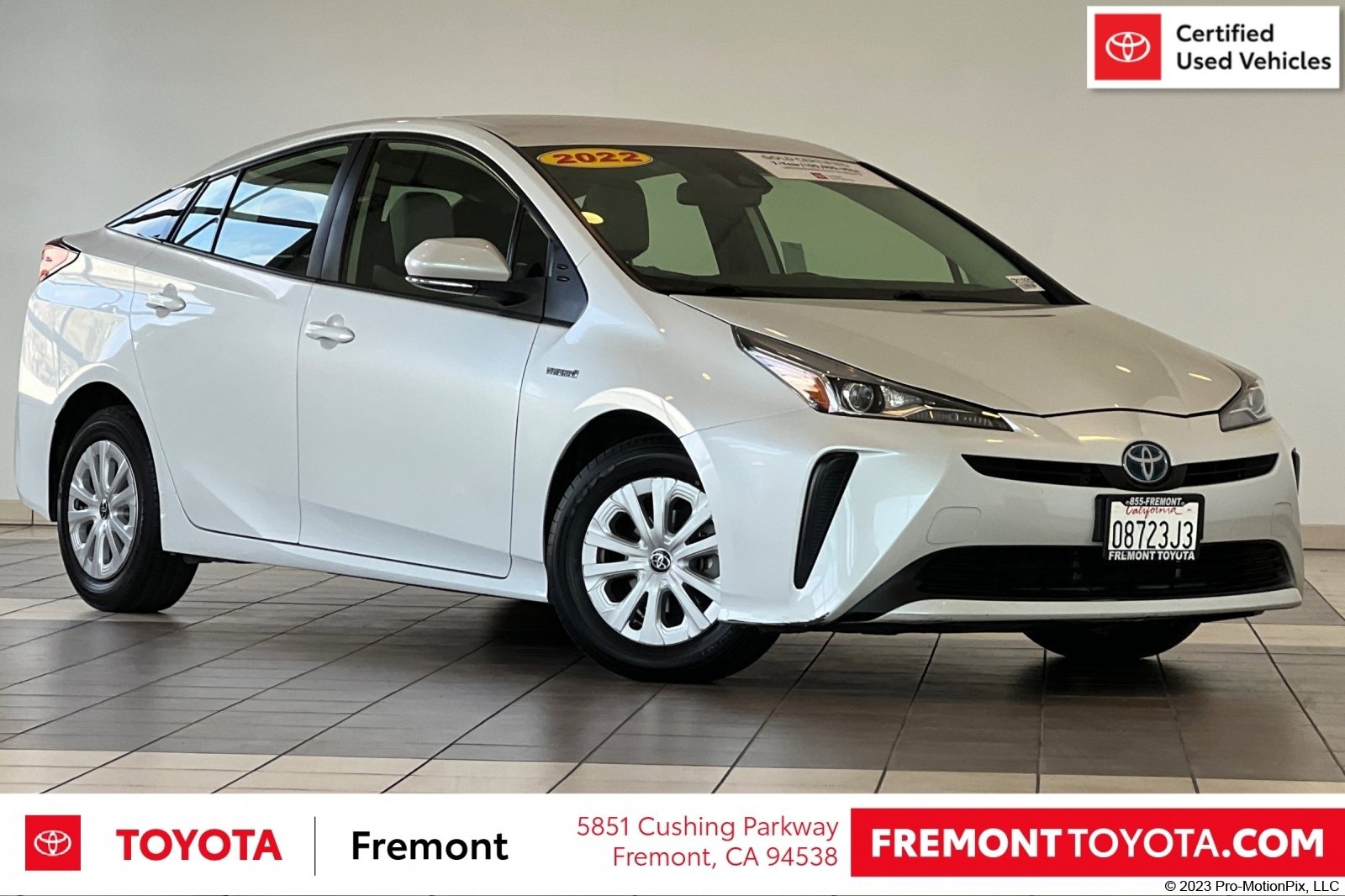 Certified 2022 Toyota Prius L Eco
