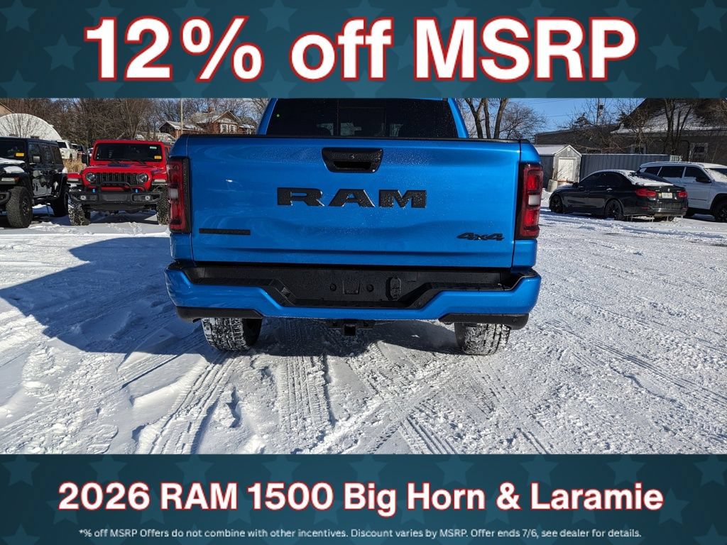 New 2026 RAM 1500 Big Horn w/ Night Edition AWD/4WD image 10