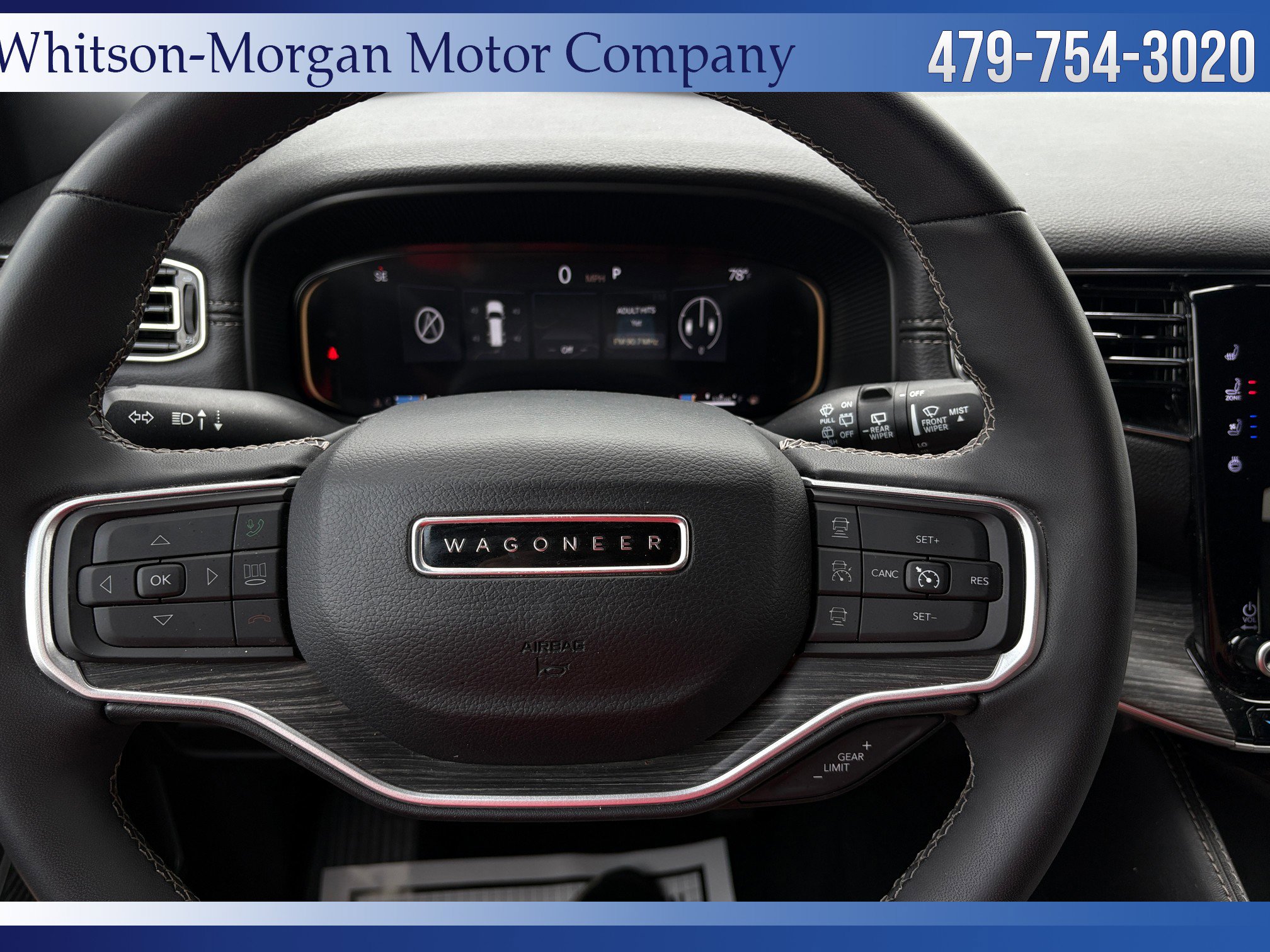 Used 2024 Jeep Wagoneer Series II w/ Flexible Seating Group image 16