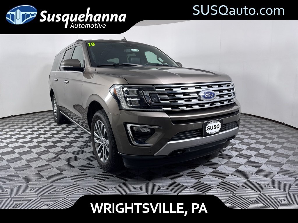 Used 2018 Ford Expedition Max Limited w/ Driver Assistance Package AWD/4WD image 1
