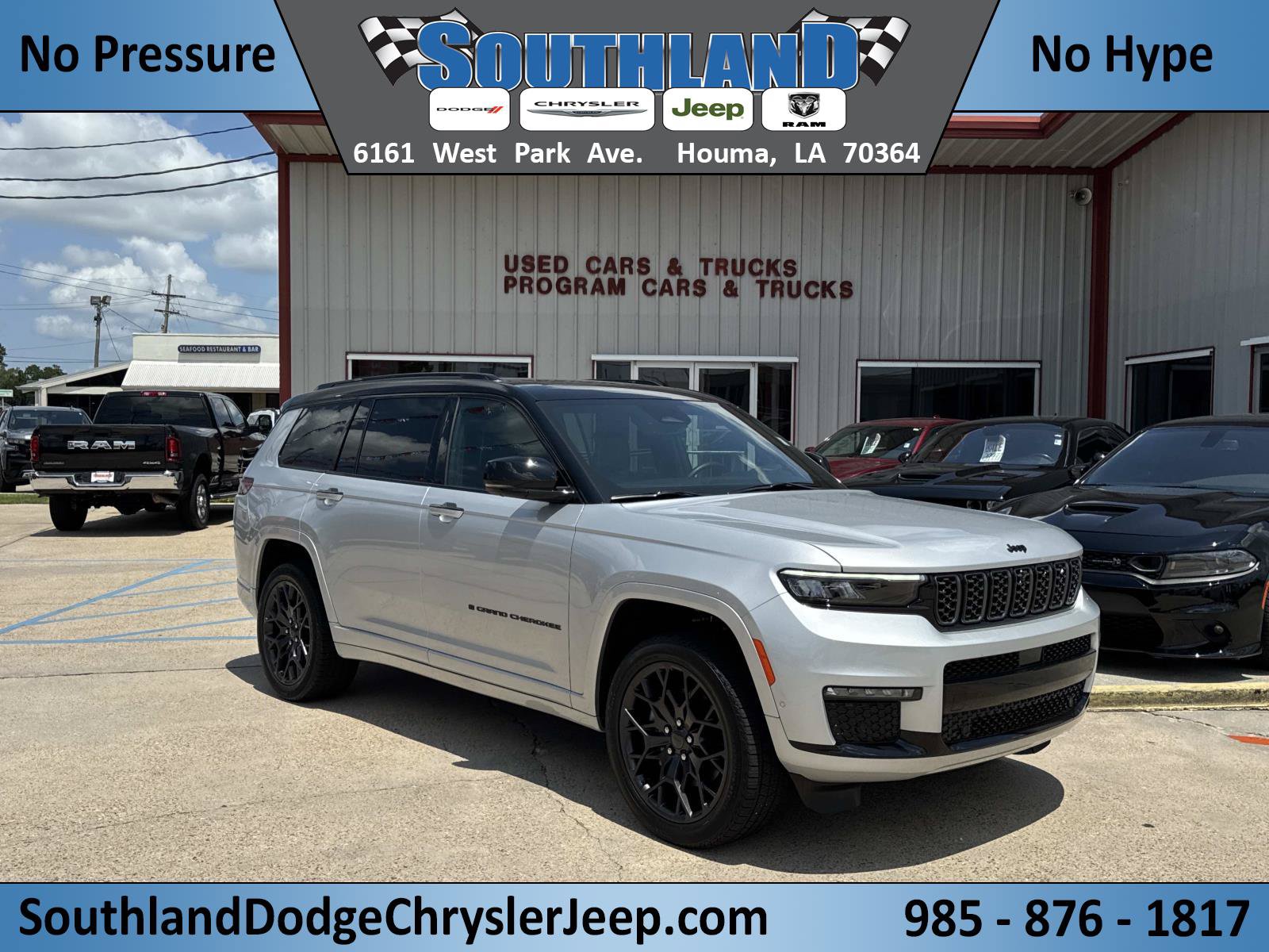Used 2025 Jeep Grand Cherokee L Summit w/ Obsidian Package