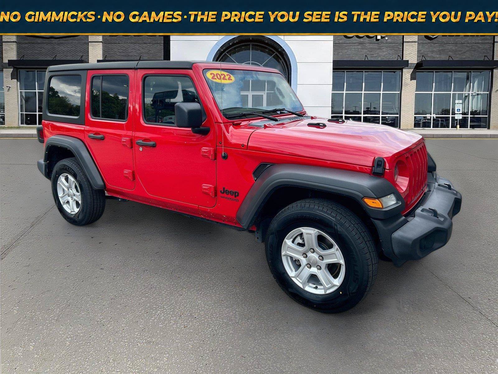 Used 2022 Jeep Wrangler Unlimited Sport