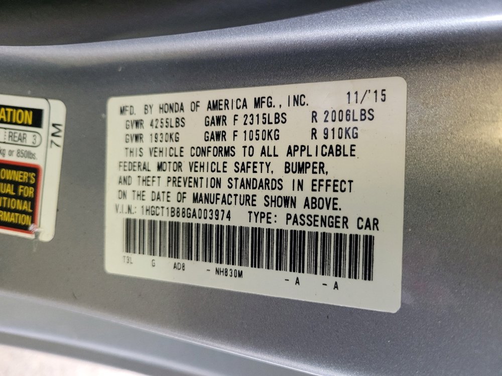 Used 2016 Honda Accord EX-L image 33