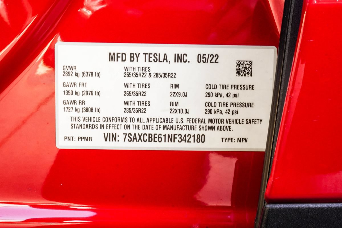 Used 2022 Tesla Model X Plaid AWD/4WD image 42