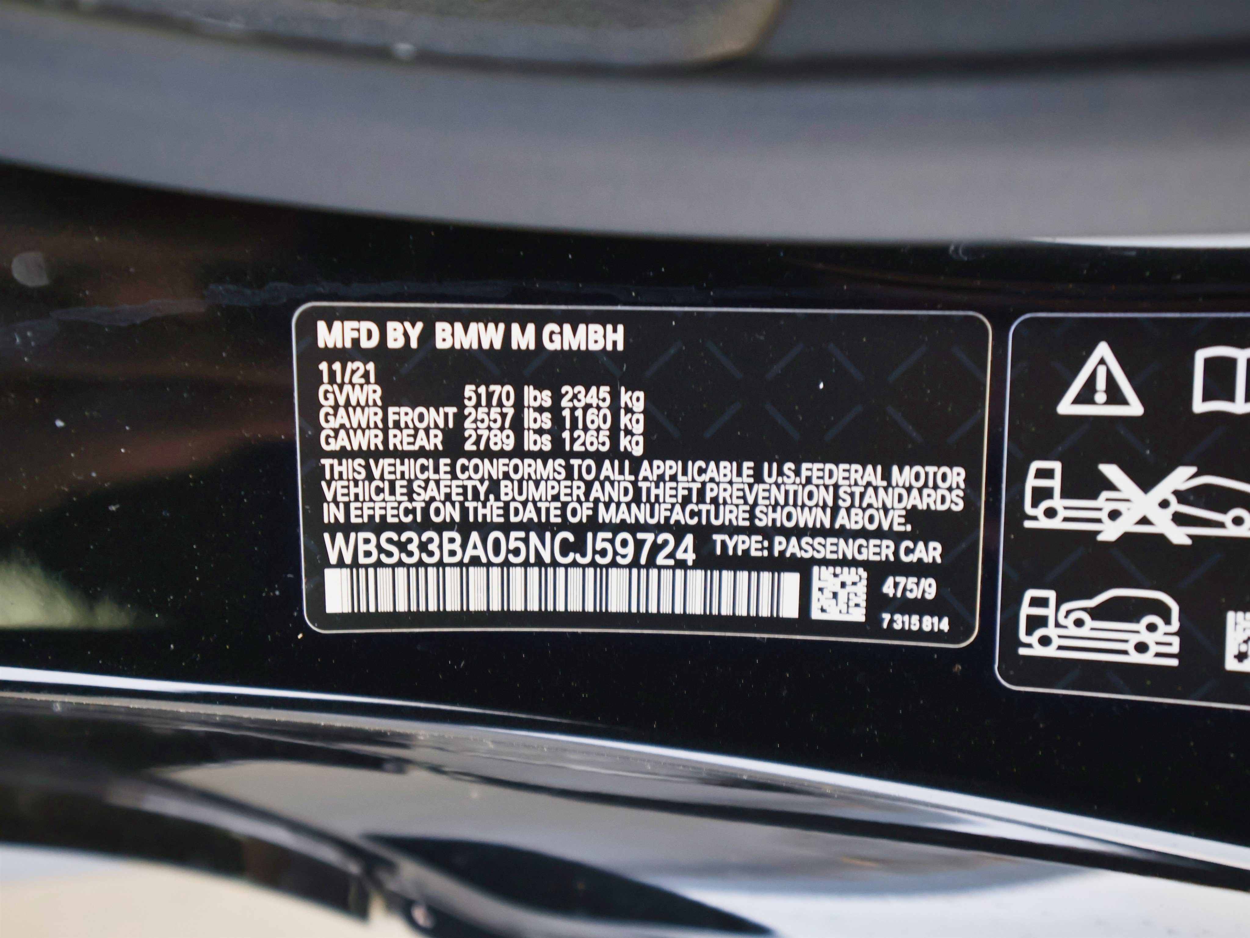 Used 2022 BMW M4 xDrive Competition image 60