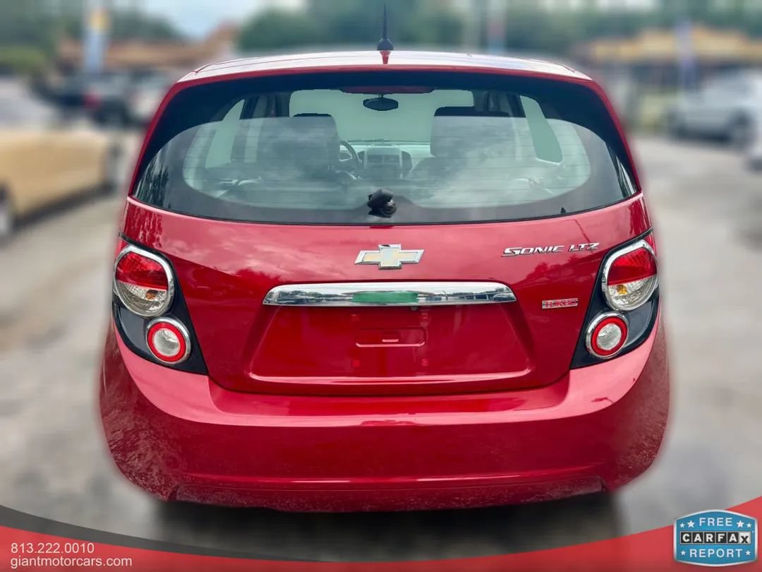 Used 2014 Chevrolet Sonic LTZ FWD image 6